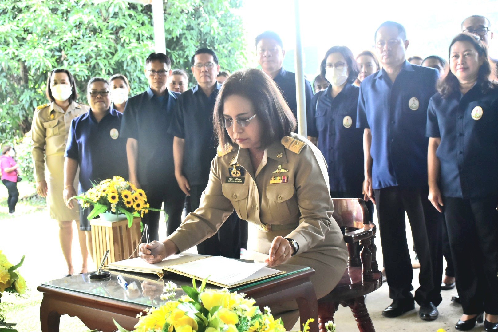 title - สำนักงานการปฏิรูปที่ดินจังหวัดสุโขทัยออกหน่วยบริการเคลื่อนที่ และให้บริการประชาชนในพื้นที่อำเภอกงไกรลาศ ดำเนินการตามโครงการ 